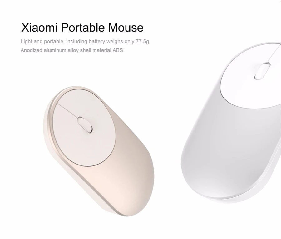 Xiaomi mi беспроводная мышь Alu mi nium Сплав ABS Материал 2,4 ГГц WiFi Bluetooth 4,0 управление подключение портативная игра mi ce
