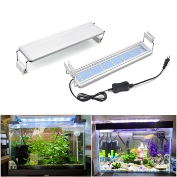 

Aquarium Light LED Fish Tank Light Aquariums Decor LED Lighting Extendable Aquatic Plant Lamp 220V EU Power 18-70CM