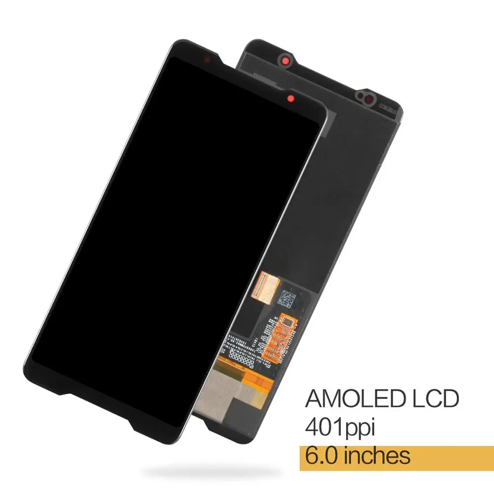 6,0 ''для ASUS ROG Phone ZS600KL AMOLED ЖК-дисплей с рамкой+ сенсорная панель дигитайзер Замена для ASUS ZS600KL lcd