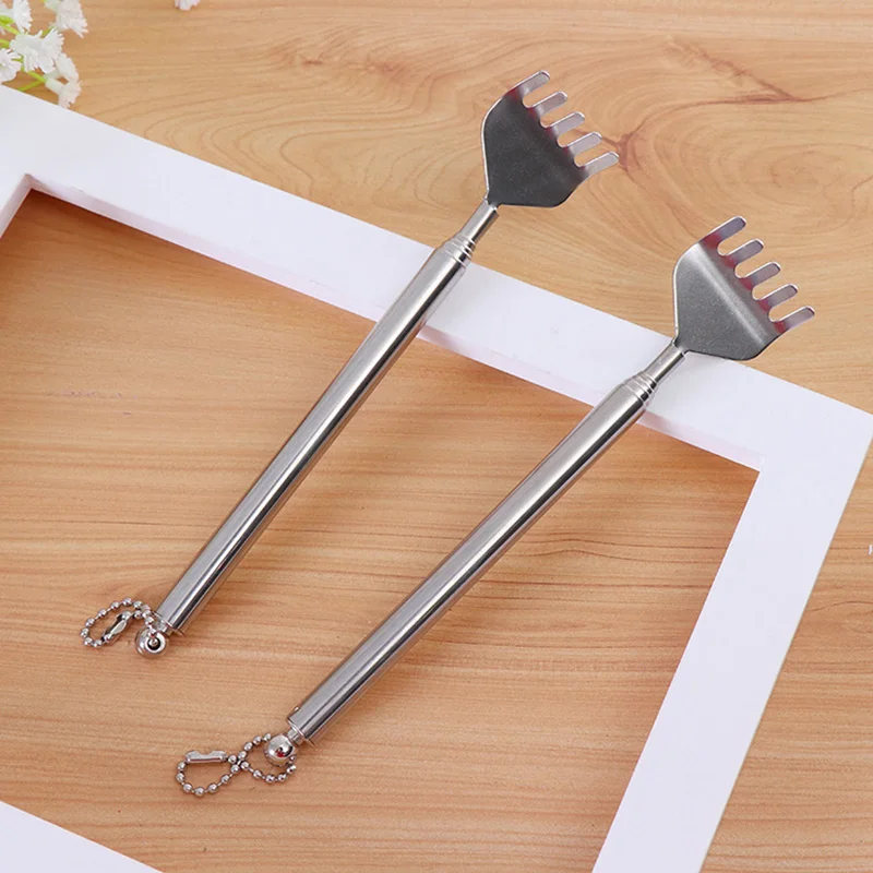 

Extendable Back Scratcher Stainless Steel Telescopic Anti Itch Claw Massager Extender GQ