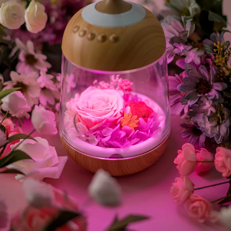 Wedding Valentine Gift Rose In Glass Dome Beauty Rose Forever Rose Preserved Rose Special Romantic Gift