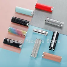 10 Вт, 30 Вт, 50 шт. пустой цвета: черный, красный, Розовый Ключ Корона квадратная Золотая редис под губную помаду 12,1 мм бальзам для губ контейнер для косметики многоразовая оболочки