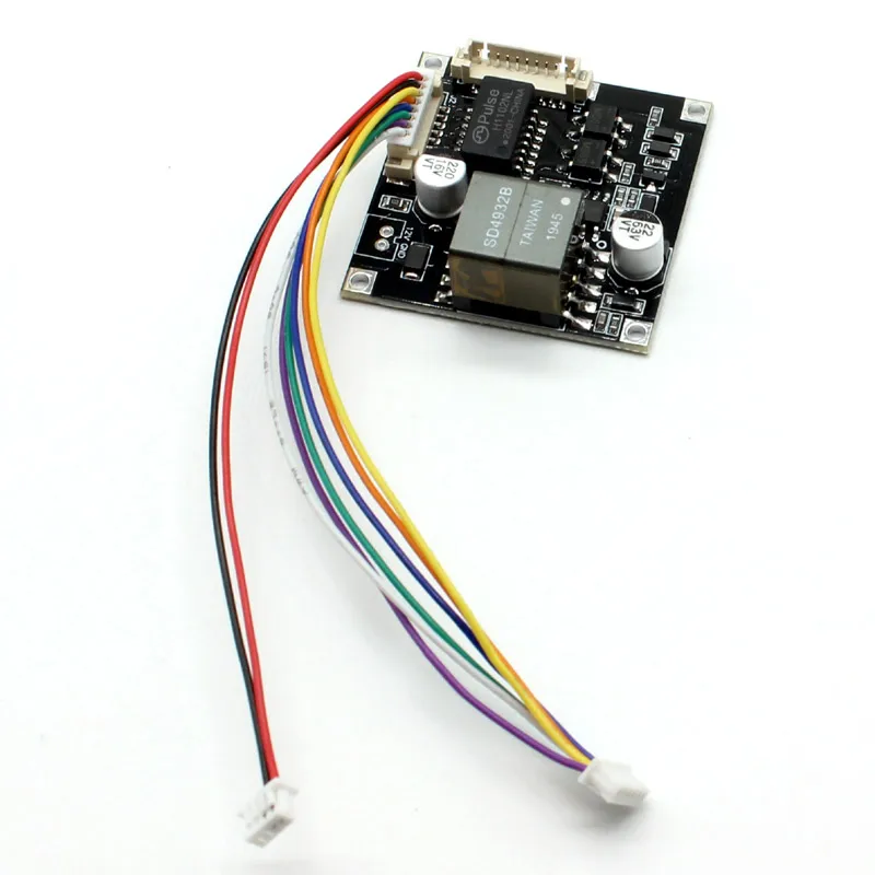 Плата модуля POE для сетевых IP камер видеонаблюдения питание от сети Ethernet выход 12 В
