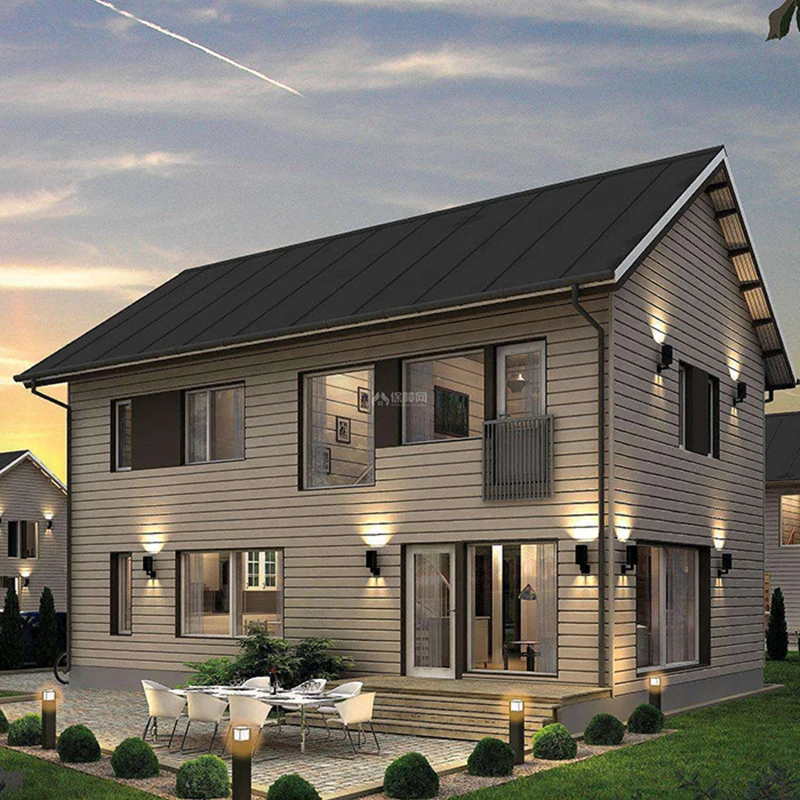 

3 Bedrooms 2 Bathrooms Double Storey Prefab House