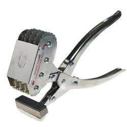 Veterinary Instruments Tattoo Plier Rotary 4 Chain Tattooing Pliers Livestock identification machine