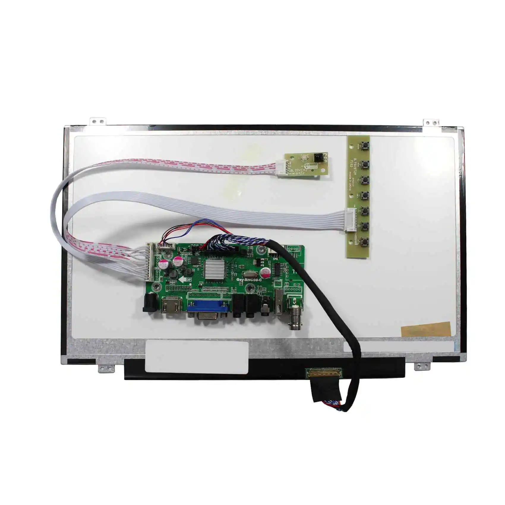 HDMI VGA 2AV USB Audio LCD Controller Board for 15.6" B156HW01 1920x1080 LCD
