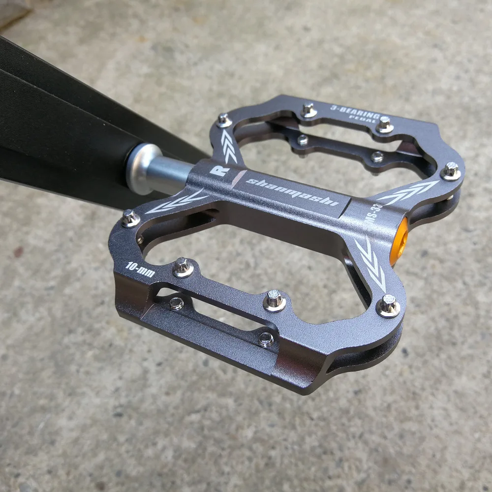 SGODDE Pedali Bici Pedale da Ciclismo CNC Lega di Alluminio Cuscinetto  Sigillato y Pedale Antiscivolo per Mountain Bike、Bici da Città y Bicicletta  da Corsa Ciclismo Sport e tempo libero berjaya.edu.my