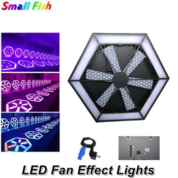 

LED Fan Effect Lights 504Pcs SMD5050 LED Stage Lights DMX512 Disco Lights RGB 3IN1 DMX Dj Lights Laser Projector LED Machine