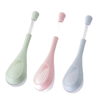 

200pcs/lot Long Handle Seasoning Scoop Plastic Spice Spoon Filter Creative Pepper Salt Spoons Kitchen Cooking Tools wholesale