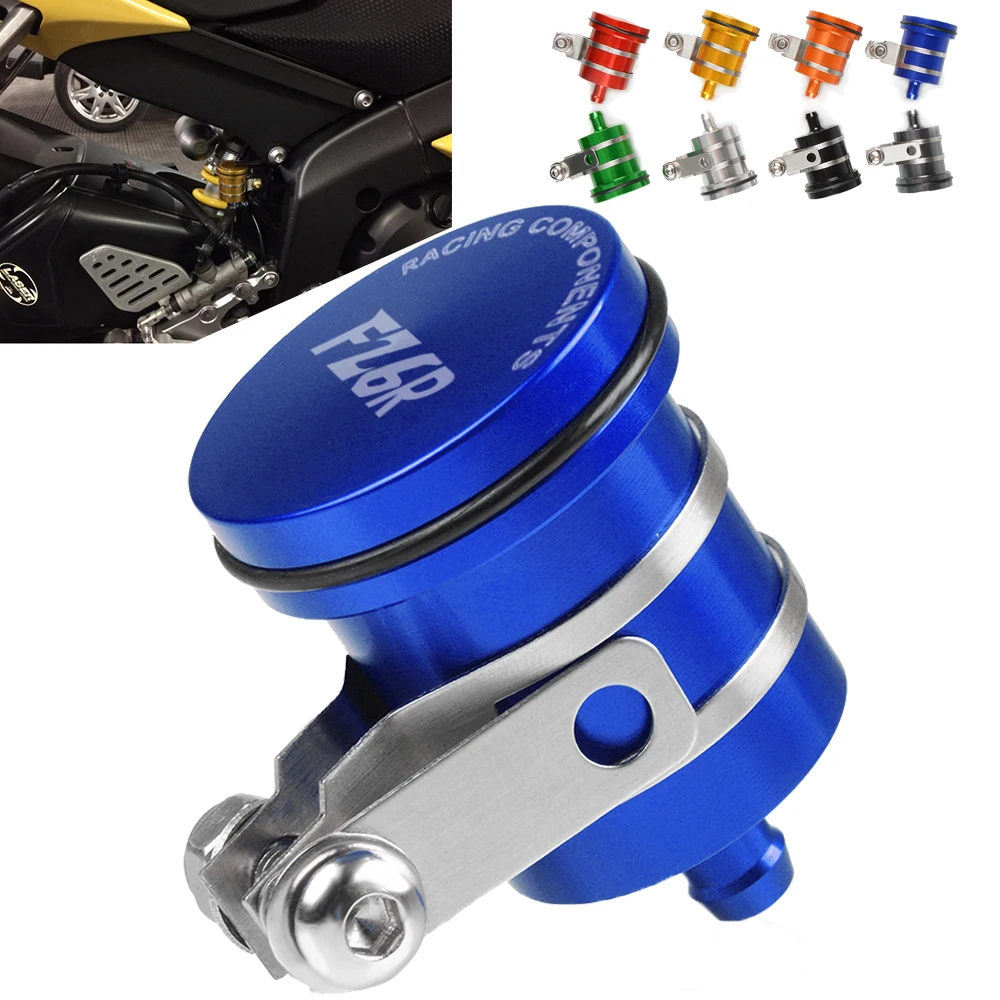 Для YAMAHA FZ6 FAZER FZ6R 2009 2015 2012 2013 2014 2010 2011 Алюминиевый задний резервуар тормозной