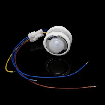 

40mm LED PIR Detector Infrared Motion Sensor Switch with Time Delay Adjustable X4YD