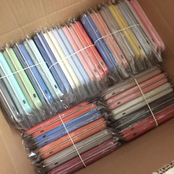 

50pcs/lot Original Silicone Case For Phone 11 pro max i6 SE 7 8 plus iX XR XS MAX Phone Cover Case with Relief logo funda coqu
