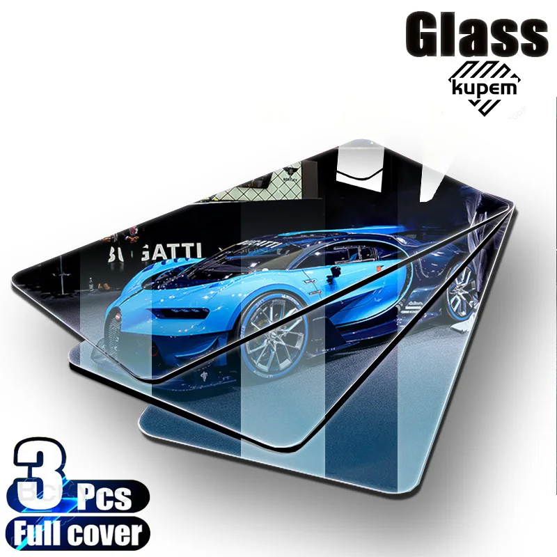 

3Pcs Tempered Glass For Huawei Mate 20 P20 P30 Lite Pro Glass Full Cover Screen Protector For Huawei P Smart Z 2018 Y6 2019 Film