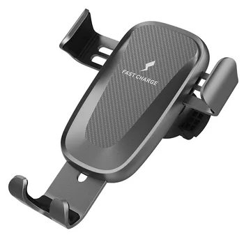 

New Gravity Induction 10W Fast Charge Firm For ISO iphone Android Vent Car Mobile Phone Wireless Charger for huawei samsung oppo