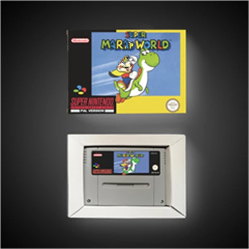Супер мариоed мир-Европейская версия карта для Игры рпг аккумулятор сохранение в