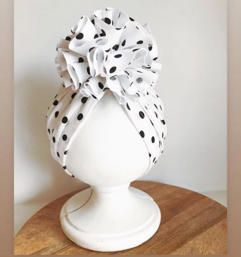 Baby Corn Flowers India Cap round Princess turban soft 2 H1eb38125127844e7b557456abf059f89d