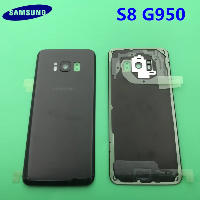 Чехол с полным корпусом задняя крышка+ передняя стеклянная линза+ средняя рамка samsung Galaxy S8 edge G950 G950F полные части