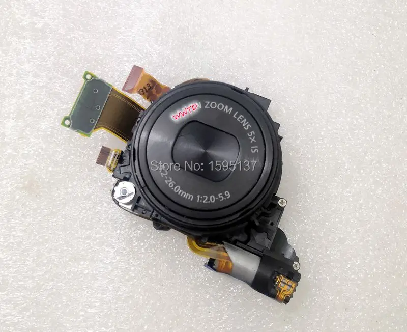 Черный зум-объектив для CANON S110 цифровая камера запасная часть с CCD(б/у