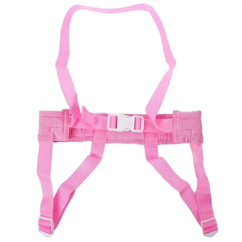 Baby Child Toddler Safety Easy Wash Harness& Step Walking Assistant Reins- Pink