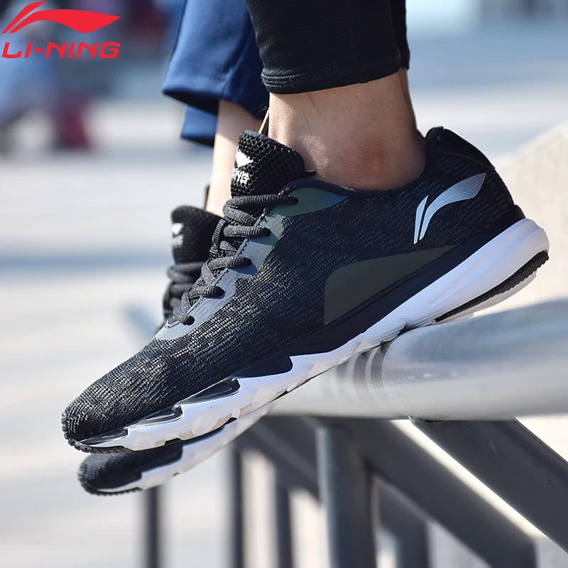 (Код Break) Li Ning Мужская обувь для бега с подкладкой li ning дышащие Светоотражающие