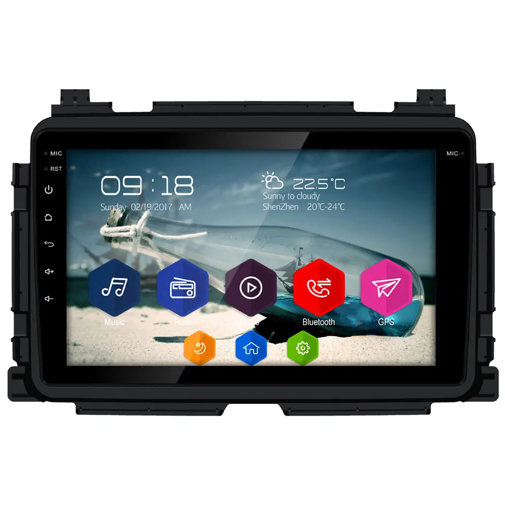 

8" IPS 4G WIFI DSP Carplay Android 8 Octa Core 4GB RAM 64GB ROM Car DVD Multimedia Player Stereo For Honda HRV Vezel 2013-2018