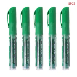 Rotulador de pizarra borrable, tinta de señal de borrado en seco, recargable, suministros escolares de oficina, regalo para estudiantes