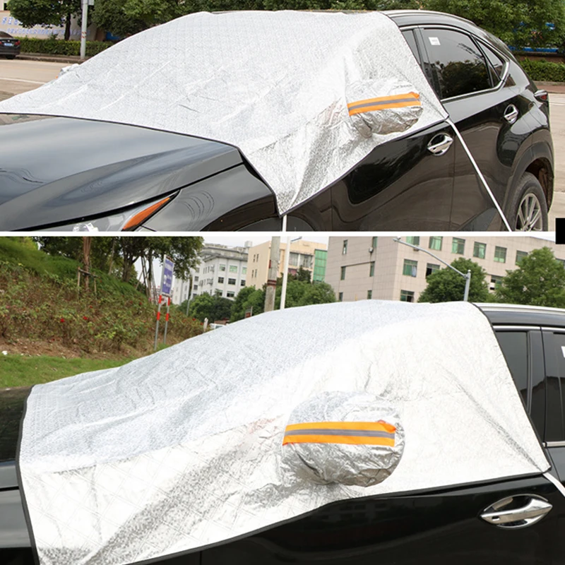 Car Windshield Cover Snow Protector Ice Blocked Front Window Exterior Auto Accessories car sunshade windshield sunshade windshield sun shade car cover car snow shield
