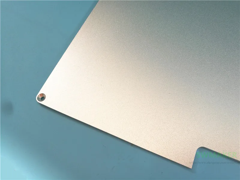 Aquecida de Alumínio 3mm da Placa da Construção de 330*330mm de Espessura para a Impressora Cama 330x330mm 3mm 3d - Imagem 2