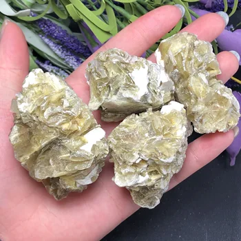 

Rare new product!!Natural one hundred percent xanthmica irregular primary mineral ornaments