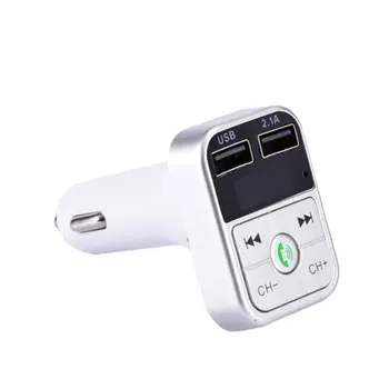 

Handsfree Universal Car Audio Modulator Wireless Handsfree Fm Transmitter Lcd Mp3 Player USB Car Charger