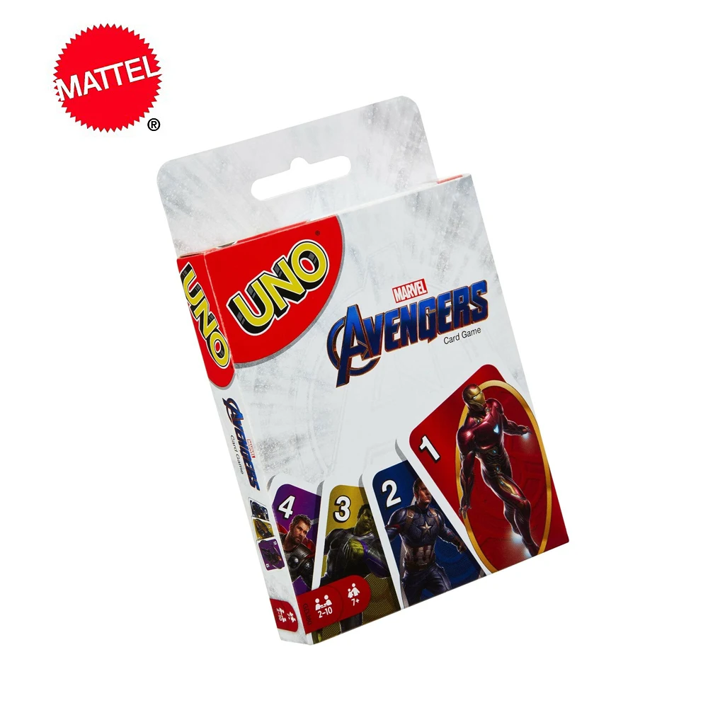 

Mattel Games UNO Marvel Avengers Card Game Family Entertainment Fun Poker Kids Toys Playing Cards Christmas Gift GDJ80