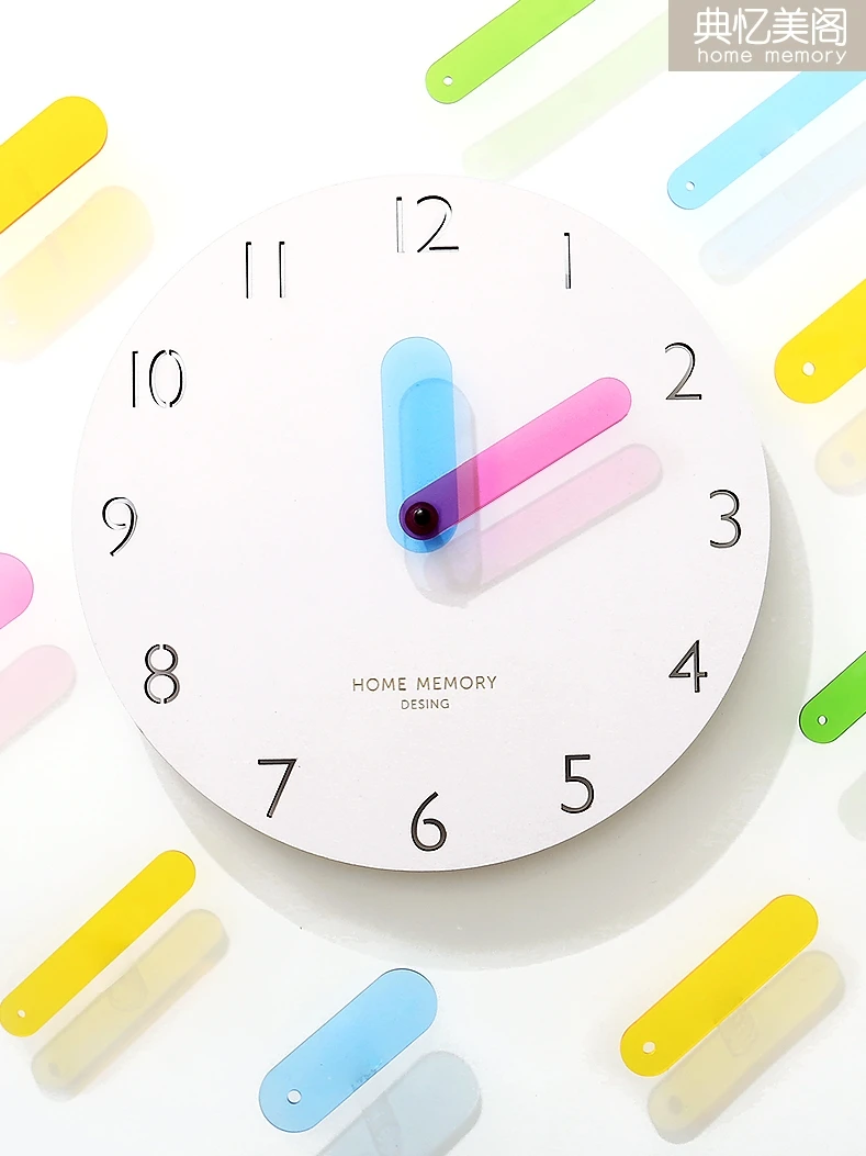 

Modern Wall Clock Kitchen Wood Creative Nordic Living Room Bedroom Clocks Watch Wall Gift Ideas Horloge Mural Home Decor SC585