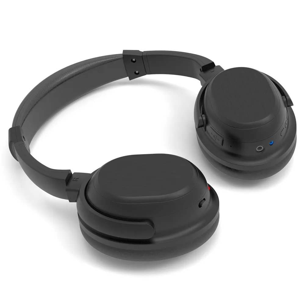 Беспроводная bluetooth-гарнитура, наушники для ANC LS-BH519, Hi-Fi наушники, супер бас, 3D стерео звук, шумоподавление, 3,5 мм аудио порт