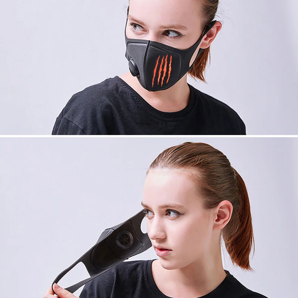 1pcs Anti Pollution Mask PM2.5 Air Dust Face Masks Washable and Reusable Mouth Cover Dustproof Respirator Safety Mask