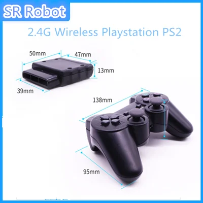 2.4G Wireless Playstation Ps2 Con Ricevitore Maniglia Per Arduino Fai Da Te Smart Car Balancing Car Robot Manipolatore Rocker Rc Toy