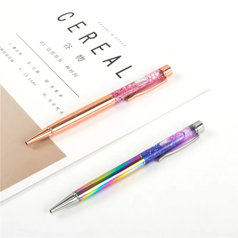 Прекрасный алмаз Ручка гелевая класса люкс элементы роллер кристаллы свадебный