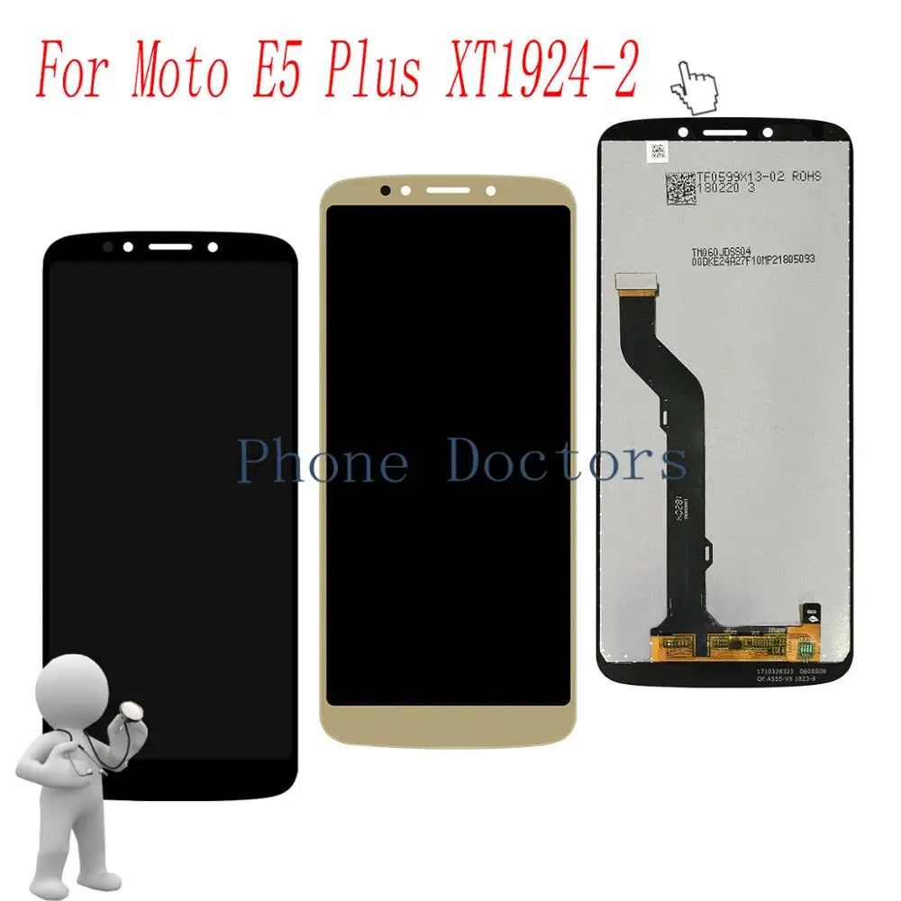 6.0&quot AAA Quality LCD For Motorola moto E5 Plus Display+Touch Screen Digitizer Assembly Replac XT1924 | Мобильные телефоны и