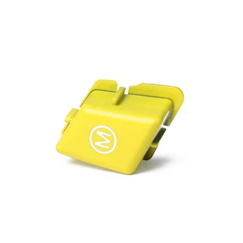 

E87 1* E92 Switch Button Cover 2004-2011 Scratch-Resistant Yellow Sports