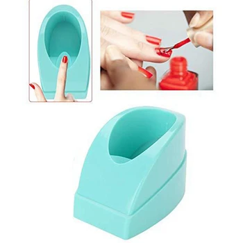 

1Pc Plastic Nail Tips Guide Mold Dip Nail Powder Container Line Maker Mold Tool Manicure Nail Art Tools