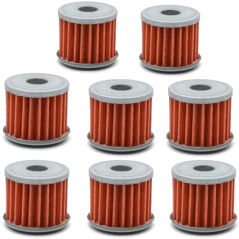 Масляный фильтр для HM MOTO rcycle 250 CRE-F R 4T 450 CRE-F R 500 CRE-X Honda ATV CRF250 CRF450 Husqvarna TC250 Polari 325 6 шт - Цвет: 8pcs