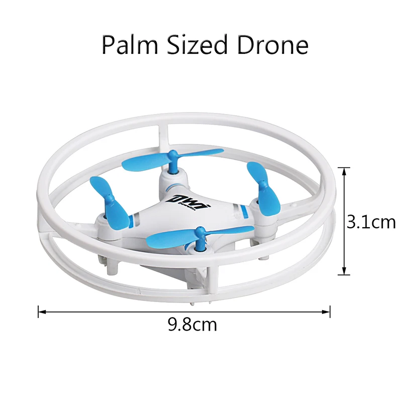 Мини-Дрон ударопрочный Радиоуправляемый квадрокоптер один ключ взлет посадка Радиоуправляемый вертолет игрушечные дроны подарок для детей начинающих детей