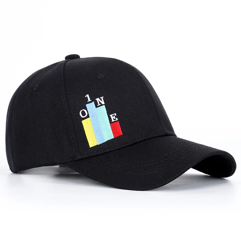 

Female Hat Korean Leisure Baseball Cap Three-dimensional Embroidery NO.1 Duck Tongue Cap Fashion Autumn Sunshade Cap