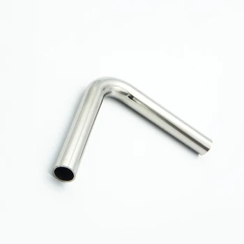 

1-1/4" 32mm OD 304 Stainless Steel Sanitary Weld 90 Degree Elbow Pipe Fitting For Home Brew Homebrew Straight Pipe Length 150mm