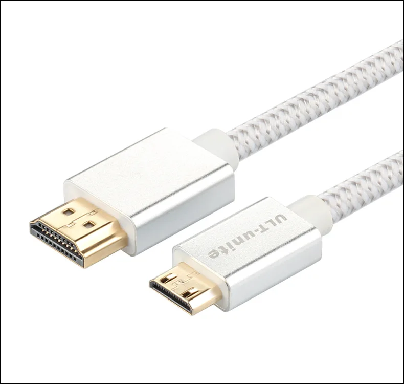 Оригинальный мини HDMI HD кабель 4K60Hz Mini маленький и большой порт SLR онлайн