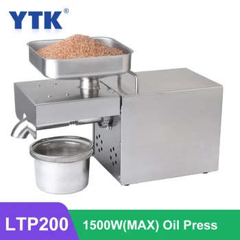 

Full-Automatic Oil Press Machine All Stainless Steel Oil Presser Hot and Cold Extractor Home Nuts Seeds