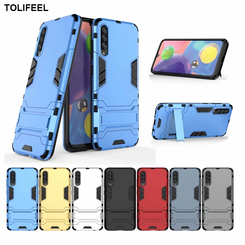 TOLIFEEL Silicone Cover For Samsung Galaxy A10S A10E A20S A30S A50 A50S A70S M30S Case Anti-Knock Robot Armor Slim Phone Back |