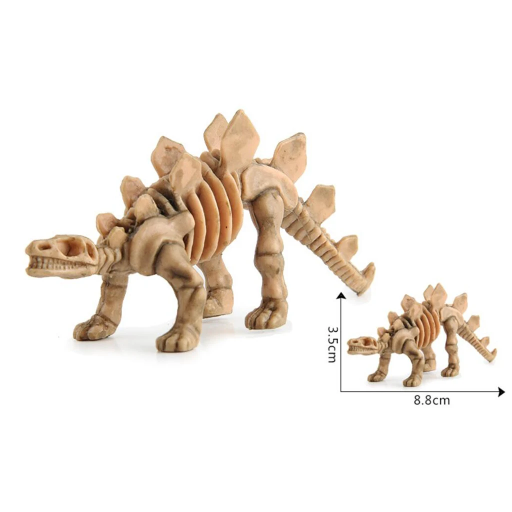 12Pcs Dinosaur Excavation Kit Up Skeleton Model Figure Kids History Toys 12Pcs Dinosaur Excavation Kit Up Skeleton Model Figure Kids History Toys