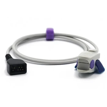 

Compatible Nonin CASmed 7 Pins Spo2 Sensor Pediatric Clip for 8000AP, 01-03-0121, 1 Meter Cable