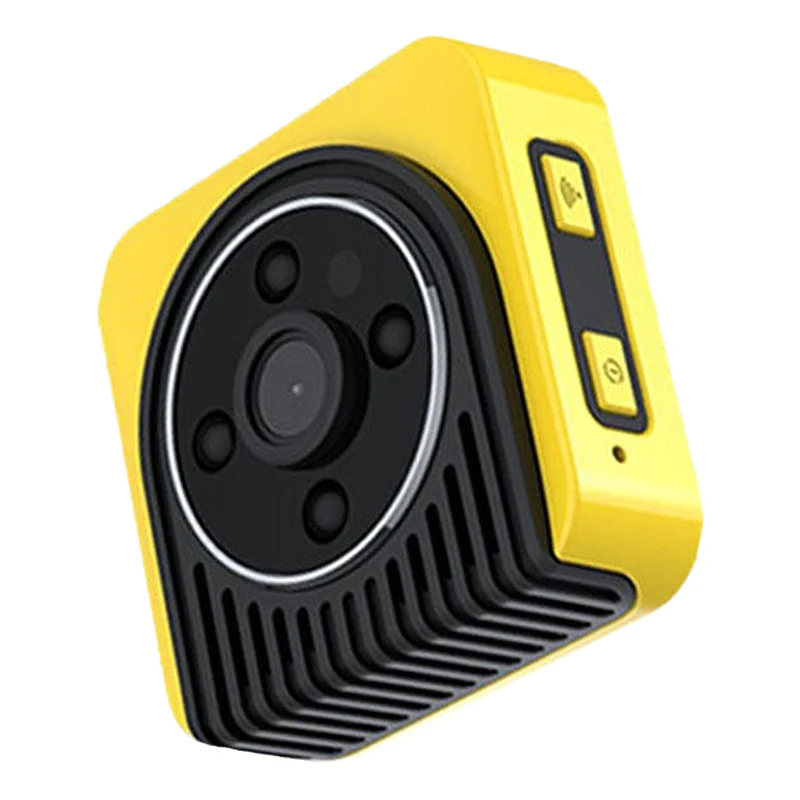 Yellow Newest H5 720P Mini Camera Wifi P2P IP Camera Night Vision Mini Camcorder DV Voice Video Recorder Sport Outdoor Bike Camera DVR - Цвет: Yellow