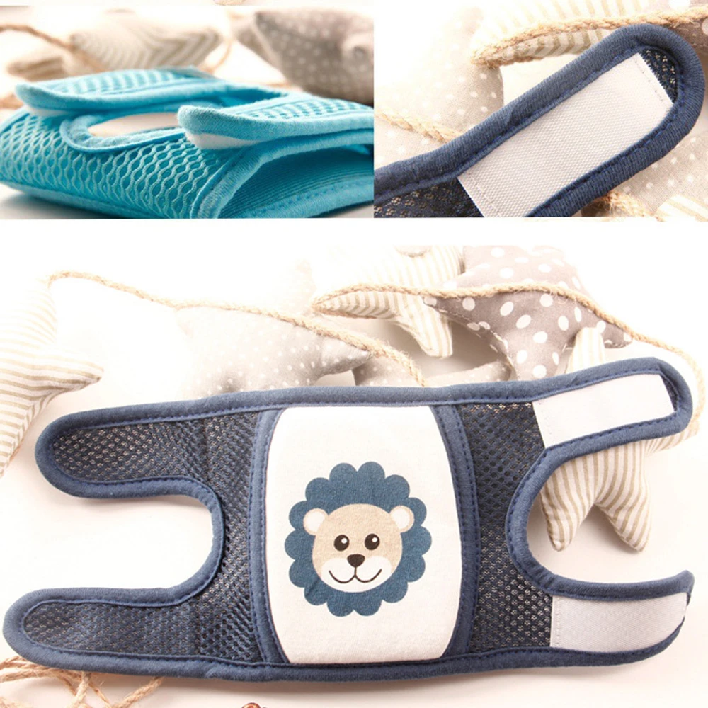 Babys Non-slip Baby Kneecap Summer Children's Cotton Knee Pad Baby Crawling Knee Pads Terry Thick Mesh Breathable